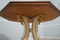 64041EC: Italian Marble Top Octagonal Painted Base