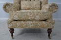 64342EC: EJ VICTOR Tufted Barrel Back Upholstered 