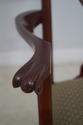 L64316EC: Set of 8 CRAFTIQUE Ball & Claw Mahogany 