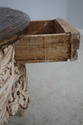 L64229EC: Italian Style Carved Base Console Table 