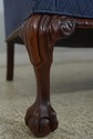 68213: HICKORY CHAIR CO Ball & Claw Mahogany Chipp