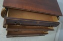 68378: CENTURY Mahogany Chippendale Bombe Dresser 