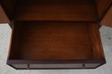 68470: Large Dark Cherry Oversized Bed Side Chest 