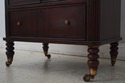 68470: Large Dark Cherry Oversized Bed Side Chest 
