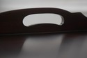 68470: Large Dark Cherry Oversized Bed Side Chest 