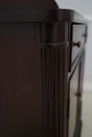 68470: Large Dark Cherry Oversized Bed Side Chest 
