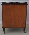 68470: Large Dark Cherry Oversized Bed Side Chest 