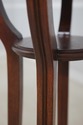 68405: BAKER Regency Style Mahogany Plant Stand Pe