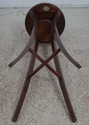 68405: BAKER Regency Style Mahogany Plant Stand Pe