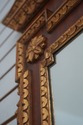 68394: Georgian Style Mahogany Mirror w. Gold High