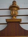68394: Georgian Style Mahogany Mirror w. Gold High