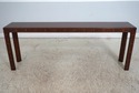 6857: Chinese Chippendale Style Mahogany Sofa Tabl