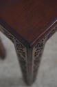 6857: Chinese Chippendale Style Mahogany Sofa Tabl