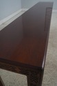 6857: Chinese Chippendale Style Mahogany Sofa Tabl