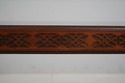 6857: Chinese Chippendale Style Mahogany Sofa Tabl