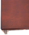 6857: Chinese Chippendale Style Mahogany Sofa Tabl