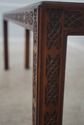 6857: Chinese Chippendale Style Mahogany Sofa Tabl