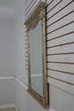 68398: LABARGE Silver Leaf Italian Style Mirror w.