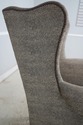 68404: Pair Of BAKER Upholstered Wing Back Chairs