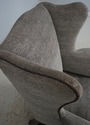 68404: Pair Of BAKER Upholstered Wing Back Chairs