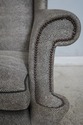 68404: Pair Of BAKER Upholstered Wing Back Chairs