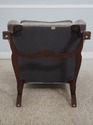 68404: Pair Of BAKER Upholstered Wing Back Chairs