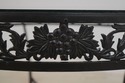 F68566: RUSSEL WOODWARD Wrought Iron Table & 4 Cha