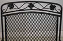F68566: RUSSEL WOODWARD Wrought Iron Table & 4 Cha