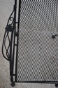 F68566: RUSSEL WOODWARD Wrought Iron Table & 4 Cha