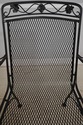 F68566: RUSSEL WOODWARD Wrought Iron Table & 4 Cha
