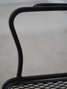 F68566: RUSSEL WOODWARD Wrought Iron Table & 4 Cha