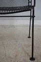 F68566: RUSSEL WOODWARD Wrought Iron Table & 4 Cha