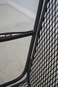 F68566: RUSSEL WOODWARD Wrought Iron Table & 4 Cha