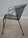 F68566: RUSSEL WOODWARD Wrought Iron Table & 4 Cha