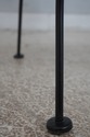 F68566: RUSSEL WOODWARD Wrought Iron Table & 4 Cha