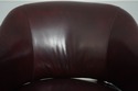 73161: CLASSIC Mahogany Burgundy Leather Barrel Ba