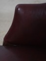 73161: CLASSIC Mahogany Burgundy Leather Barrel Ba
