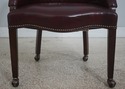 73161: CLASSIC Mahogany Burgundy Leather Barrel Ba