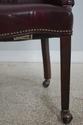 73161: CLASSIC Mahogany Burgundy Leather Barrel Ba