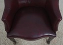 73161: CLASSIC Mahogany Burgundy Leather Barrel Ba