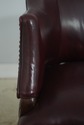 73161: CLASSIC Mahogany Burgundy Leather Barrel Ba