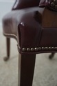 73161: CLASSIC Mahogany Burgundy Leather Barrel Ba