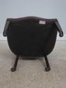 73161: CLASSIC Mahogany Burgundy Leather Barrel Ba