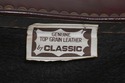 73161: CLASSIC Mahogany Burgundy Leather Barrel Ba