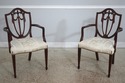 L72958: Set of 8 KINDEL Mahogany Shield Back Dinin