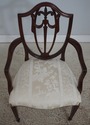 L72958: Set of 8 KINDEL Mahogany Shield Back Dinin