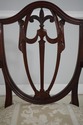 L72958: Set of 8 KINDEL Mahogany Shield Back Dinin