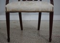 L72958: Set of 8 KINDEL Mahogany Shield Back Dinin