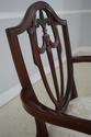 L72958: Set of 8 KINDEL Mahogany Shield Back Dinin