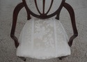 L72958: Set of 8 KINDEL Mahogany Shield Back Dinin